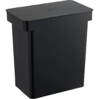 Yamazaki Poubelle Poubellecuisine étanche à l'air séparable 25L noir