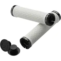 Sram Locking Double Clamp Grips Blanc,Noir