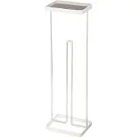 Yamazaki Porte-Papier WC Yamazaki Tower Stand and Tray White