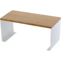 Yamazaki Étagère de cuisine étroite empilable TOSCA, Organisateurs de cuisine, Blanc