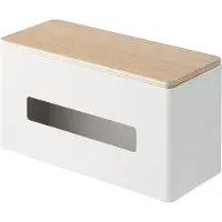 Yamazaki - Boîte à mouchoirs double-face L26 cm - RIN