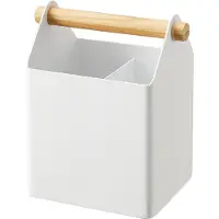Yamazaki Boîte de Stockage Yamazaki Tosca Tool Box Small White