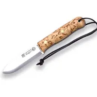 Joker Couteau Trampero Scandi, Curly Birch