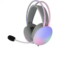 White Shark GH-2342 Firefly blanc (Filaire), Casque gaming, Blanc