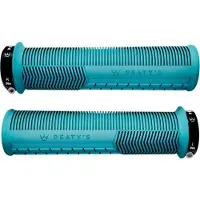 Peaty's Monarch Mushroom Thin Grips Bleu 138 mm