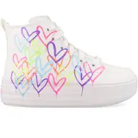 SKECHERS Hyperlift - Love Daze 314075L/WMLT Blanc / Multicolor-28