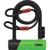 ABUS Ultra Mini 410k/150hb140 Sh + Cobra 1200 X 10 Mm U-lock Vert 140 x 106 x 12 mm