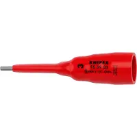 Knipex 98 39 03 Douille pour vis à six pans creux avec carré intérieur 3/8" 75 mm