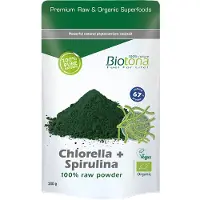 Biotona Spiruline + Chlorelle en poudre Bio 200 gr