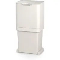 Joseph Joseph Poubelle Intelligente Joseph Joseph Waste Totem Pop Stone 60L