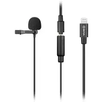 Boya BY-M2 Lavalier Microphone avec Câble Lightning