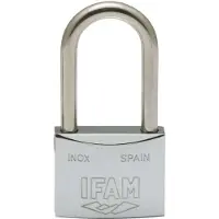 Ifam Inox50al 50 Mm Padlock Argenté