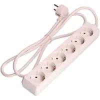 EDM Multiprise Schuko 6 Prises 6 Prises Schuko, Câble 3m, 3x1.5mm2 -