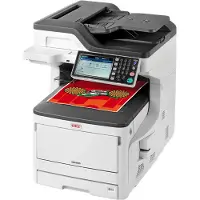 OKI 45850304 MC883dn 4 in 1 Farblaser-Multifunktionsdrucker weiß