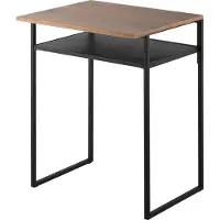 Yamazaki Table d'appoint avec plateau coulissant 53x67x45cm Table d'appoint Table basse Métal noir