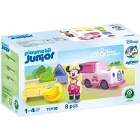 Playmobil JUNIOR & Disney : Transport de fruits Minnie Mouse avec le plaisir de trier