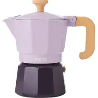 La Cafetière Italian Coffee Maker 150ml 3 Cups Violet