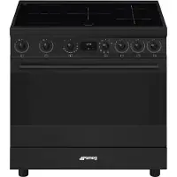 Smeg Cuisine Vitrocéramique Avec Four C9imn2 Induction 90 Cm 5 Feux