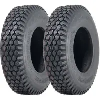 Wanda 4.10/3.50-6 tyre, for hand cart, truck, mower, implement, washer tire - set of 2