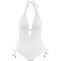 LASCANA Maillot de bain marron / blanc