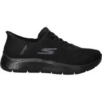 SKECHERS Slip-Ins: Go Walk Flex Sneakers Laag - Zwart - Maat 46