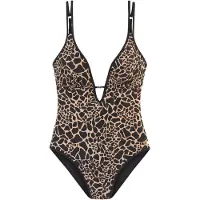 LASCANA Maillot de bain beige / noir
