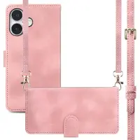 IMoshion Etui de télephone portefeuille avec cordon Apple iPhone 16 - Rose