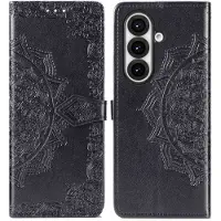 IMoshion Etui de télephone Mandala pour Samsung Galaxy Fold 7 - Noir