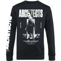 Architects T-shirt manches longues de - Who Gives A F*ck - S - 3XL - pour Homme - noir - Taille XL