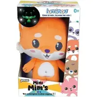 Jemini Peluche lumineuse naturelle - - Mini renard lumineux - Fonctionne sans piles - +/- 15 cm