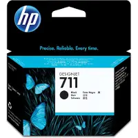 HP 711 (CZ133A) - Noir - Cartouche d'encre - Grande capacité