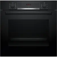 Bosch Four intégrable multifonction 71l 60cm ecoclean noir - - HBA553BA3F - série 4