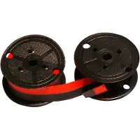 Casio RB-02 - 1 - noir / rouge - ruban - pour DR-320TEC, DR-320TER, DR-420TEC, DR-T120