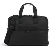 BOSS pour homme. 50536181 Mallette Ray noire (OSFA), Casuel, Polister recyclé