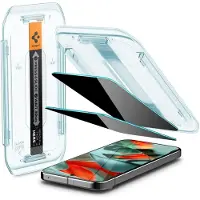 Spigen Protection d'écran en verre trempé GLAStR Privacy Applicator - lot de 2 Google Pixel 9 Pro XL / 10 Pro XL