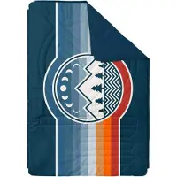 Voited - Couverture de camping 4 en 1 - Ripstop Blanket Camp Vibes Two - Bleu