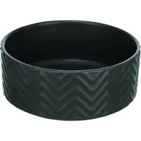 Trixie Gamelles Pour Chien En Céramique Tu Mixte Noir