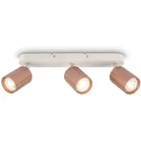 Briloner Spot de plafond Plafonnier Lampe de plafond Chambre coucher Pivotant 3 ampoules