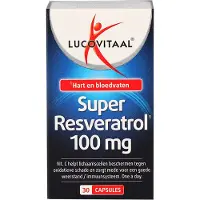 Lucovitaal Super resvératrol, 100mg (30 capsules)