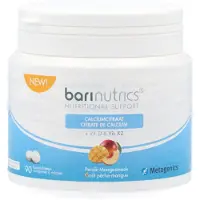 Metagenics Citrate de Calcium + Vitamine D & Vitamine K2 Pêche - Mangue 90 pc(s) Comprimé(S) À Croquer
