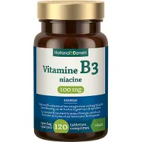 Holland & Barrett Vitamine B3 Niacine 100mg - 120 comprimés
