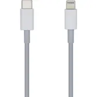 Aisens Câble Lightning A102-0442/ Lightning Mâle - USB Type-C Mâle/ 1m/ Blanc