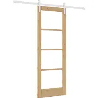 vidaXL Porte coulissante ORKDAL Nature 73,5 x 198,5 cm