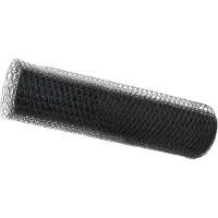 vidaXL Hexagonzaun Grau 0,8 x 100 m PVC