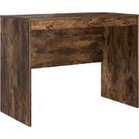 vidaXL Bureau Chêne fumé 100 x 50 x 76 cm
