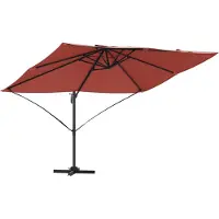 vidaXL Parasol Terracotta 351 x 250 x 260 cm