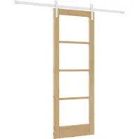 vidaXL Porte coulissante ORKDAL Nature 73,5 x 198,5 cm