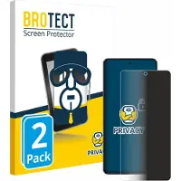 BROTECT Protection Anti-Espion (2 pcs, Realme GT7), Téléphone portable : film de protection, Transparent