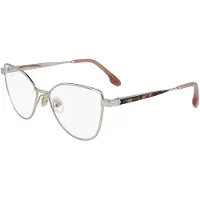 Victoria Beckham Lunettes de soleil modernes - - VB2131 - Or clair - 55 mm - Mixte - Acier allié - Polycarbonate