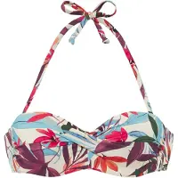 LASCANA Hauts de bikini crème / bleu clair / vert foncé / violet / rose